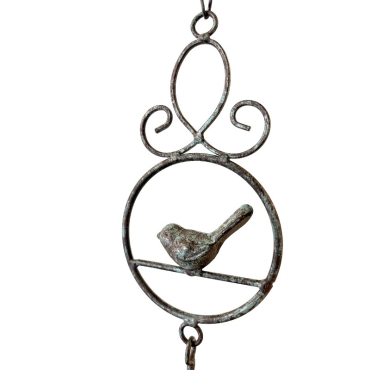 Cloche suspendre oiseaux 10x10x74cm