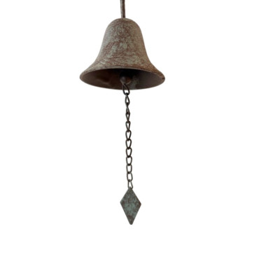 Cloche suspendre oiseaux 10x10x74cm