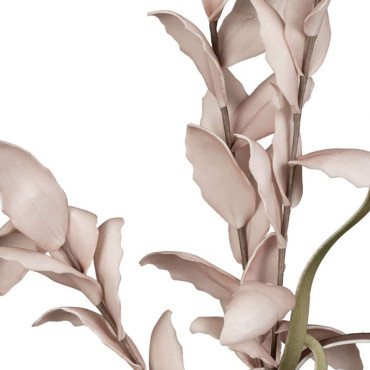 Fleur artificielle colchi rose pale polyester 100cm
