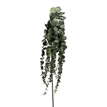 Branchage artificiel Eucalyptus polyéthylène vert 70cm