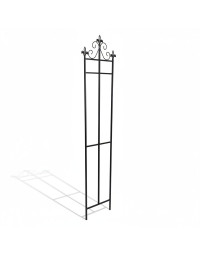 Treillage jardin fer Fleur de Lys 28x128cm