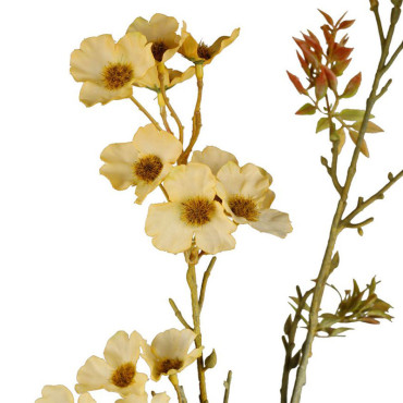 Tige Fleur Artificielle Cosmo Jaune 31cm