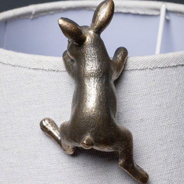 Petite suspension lapin 9.5 x 4.5 x 6 cm