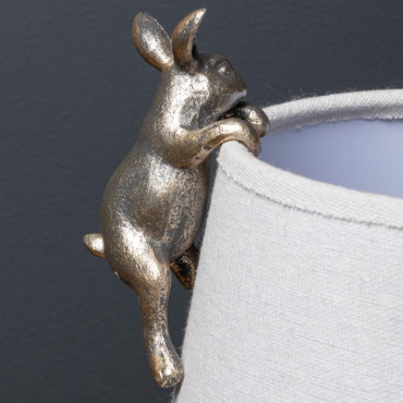 Petite suspension lapin 9.5 x 4.5 x 6 cm