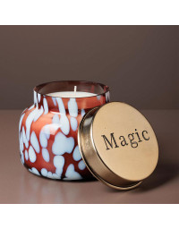 Bougie couvercle Magic Verre 9x12cm