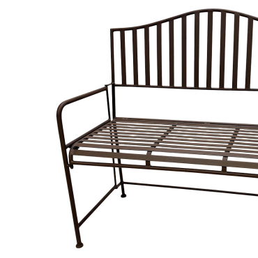 Banc de jardin fer 104x46x100cm