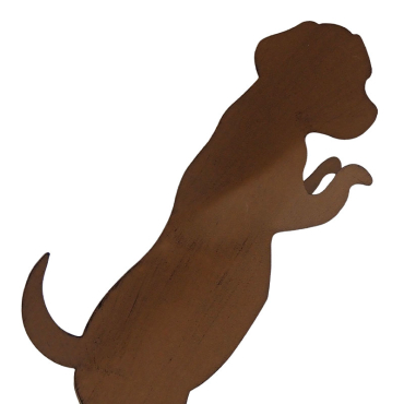 Suspension jardin chien 40x11x17cm