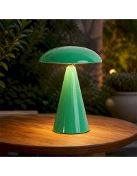 Lampe à Poser Led Orlando verte 16x16x21cm
