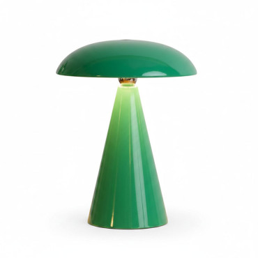 Lampe à Poser Led Orlando verte 16x16x21cm
