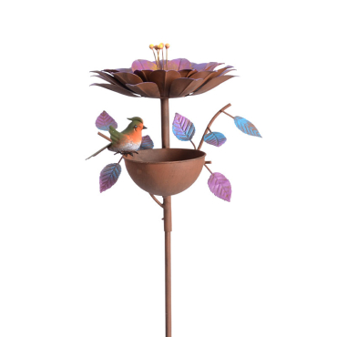 Mangeoire oiseaux planter 11x10x50cm
