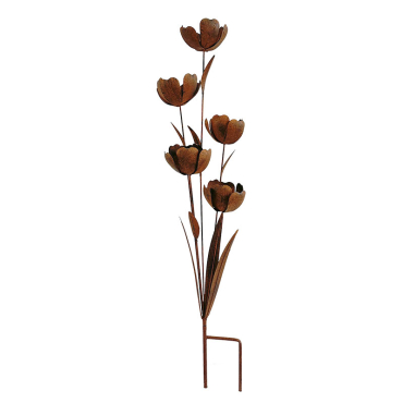 Tuteur jardin fleurs 30x105cm