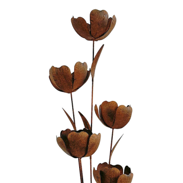 Tuteur jardin fleurs 30x105cm