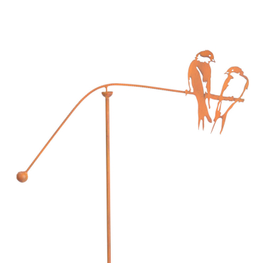 Mobile couple oiseaux 24x2x52cm