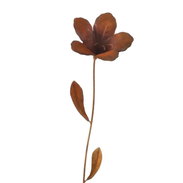 Tuteur jardin fleur 14x12x97cm