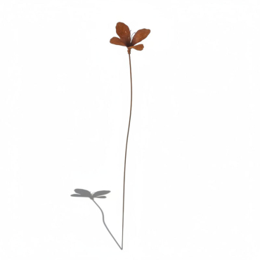 Tuteur jardin fleur 15x13x100cm