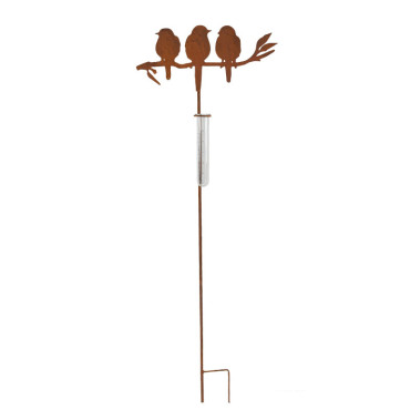 Tuteur jardin oiseaux 35x1x105cm