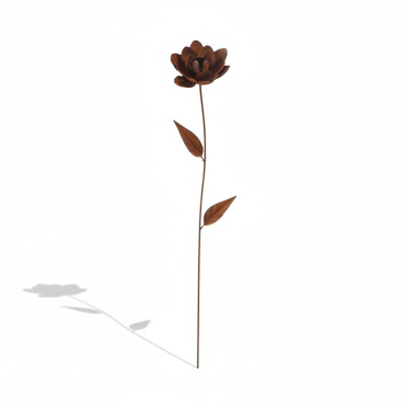 Tuteur jardin fleur 12x9x76cm