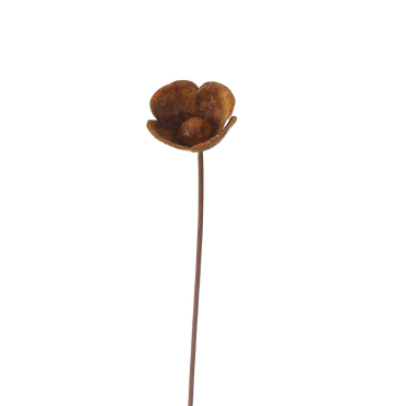 Tuteur jardin fleur 6x40cm