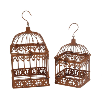 Set 2 cages plantes 19x36cm