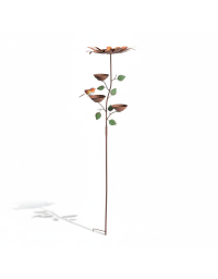 Mangeoire fleurs à planter 34x30x126cm