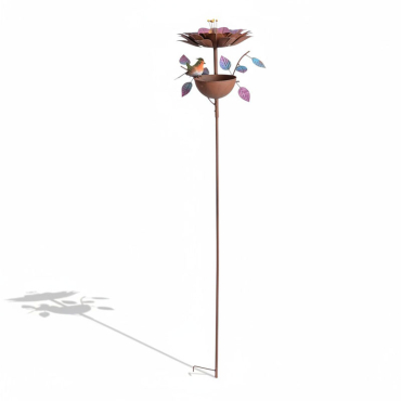 Mangeoire oiseaux planter 28x25x126cm