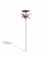 Mangeoire oiseaux planter 28x25x126cm