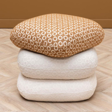 Pouf Pivotant bicolore Oreal 53x56x50cm