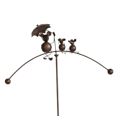 Tuteur mobile jardin Souris 69x15x146cm