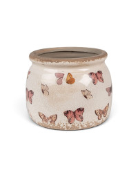 Pot de fleurs d'intérieur Beige 12x10cm