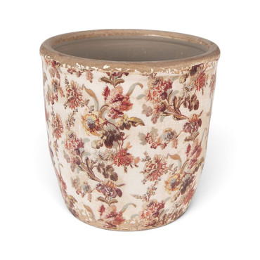 Pot de fleur d'intérieur Beige Rose 16x16cm