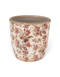 Pot de fleur d'intérieur Beige Rose 16x16cm
