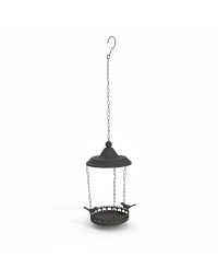 Mangeoire oiseaux suspendue 20x17x64cm