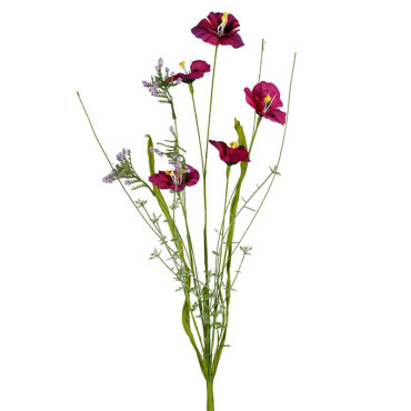 Fleur Seringat Fuchsia Polyester 64cm