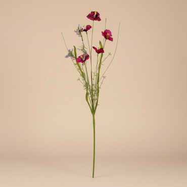 Fleur Seringat Fuchsia Polyester 64cm