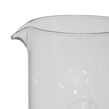 Pichet Poulpe Ocean Jaune Bleu Verre borosilicate 11x9x22cm