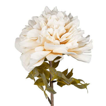 Fleur Proteace Blanc Polyester 84cm