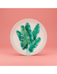 Dessous Plat Bananier Vert dolomite 20x20x2cm