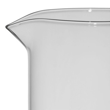 Pichet Palmier Colorea Verre 24x9x15cm