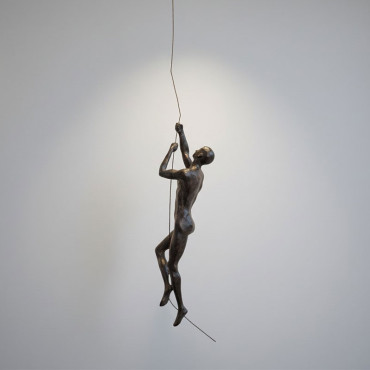 Suspension alpiniste déco 31x06x08cm