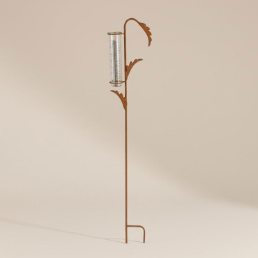 Pluviomètre jardin plante 17x6x100cm