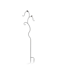 Tuteur déco fer patiné 35x1x145cm