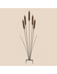 Tuteur déco roseaux 28x1x102cm