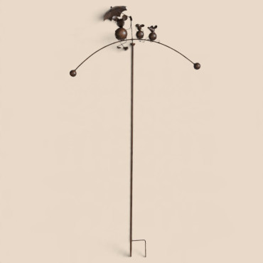 Tuteur mobile jardin Souris 69x15x146cm