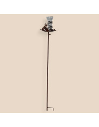 Pluviomètre fourmi 25x15x130 cm