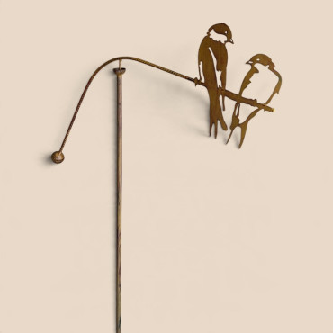 Mobile couple oiseaux 59x132cm
