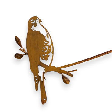 Mobile oiseau fer 26x2x51cm