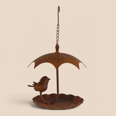 Mangeoire parapluie oiseau 24x40cm