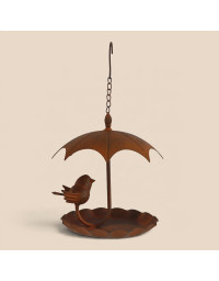 Mangeoire parapluie oiseau 24x40cm