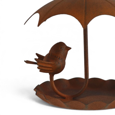 Mangeoire parapluie oiseau 24x40cm