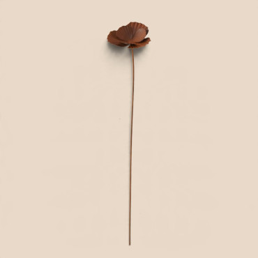 Tuteur jardin fleur 12x9x75cm